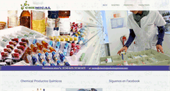Desktop Screenshot of chemicalproductosquimicos.com